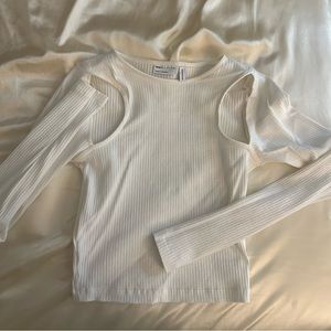 New! Never worn! ASOS DESIGN keyhole cut out halter crop top